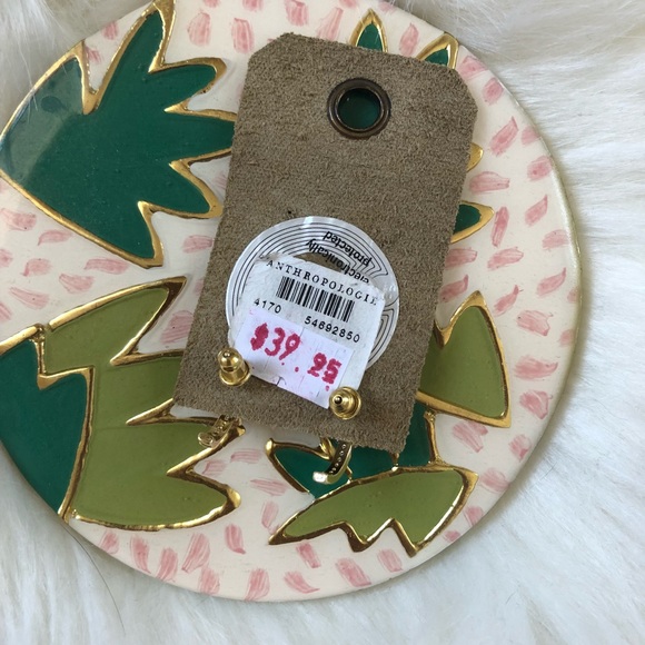 Anthropologie Shashi Earrings in Pink - Picture 6 of 9